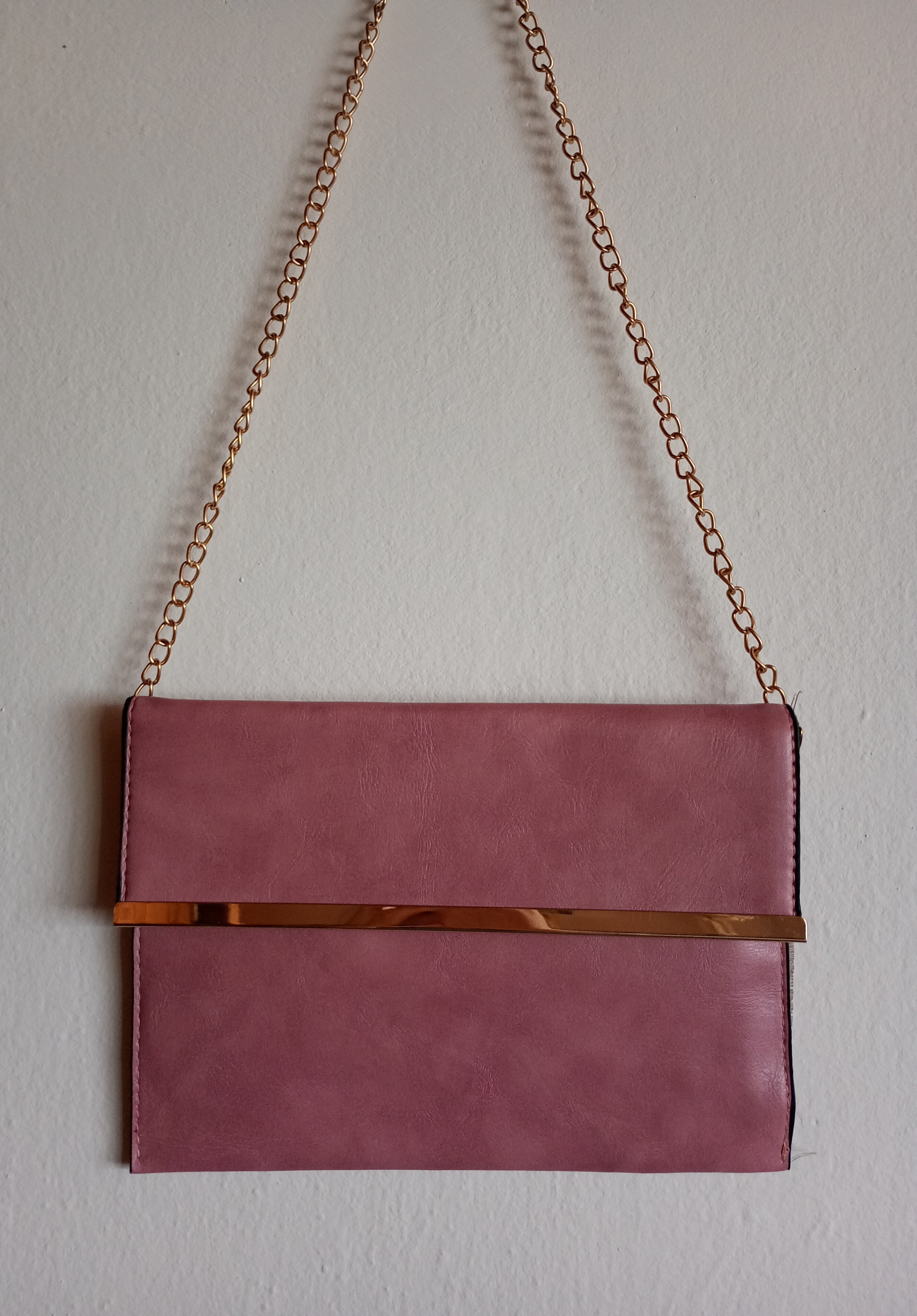 růžová kabelka Mango