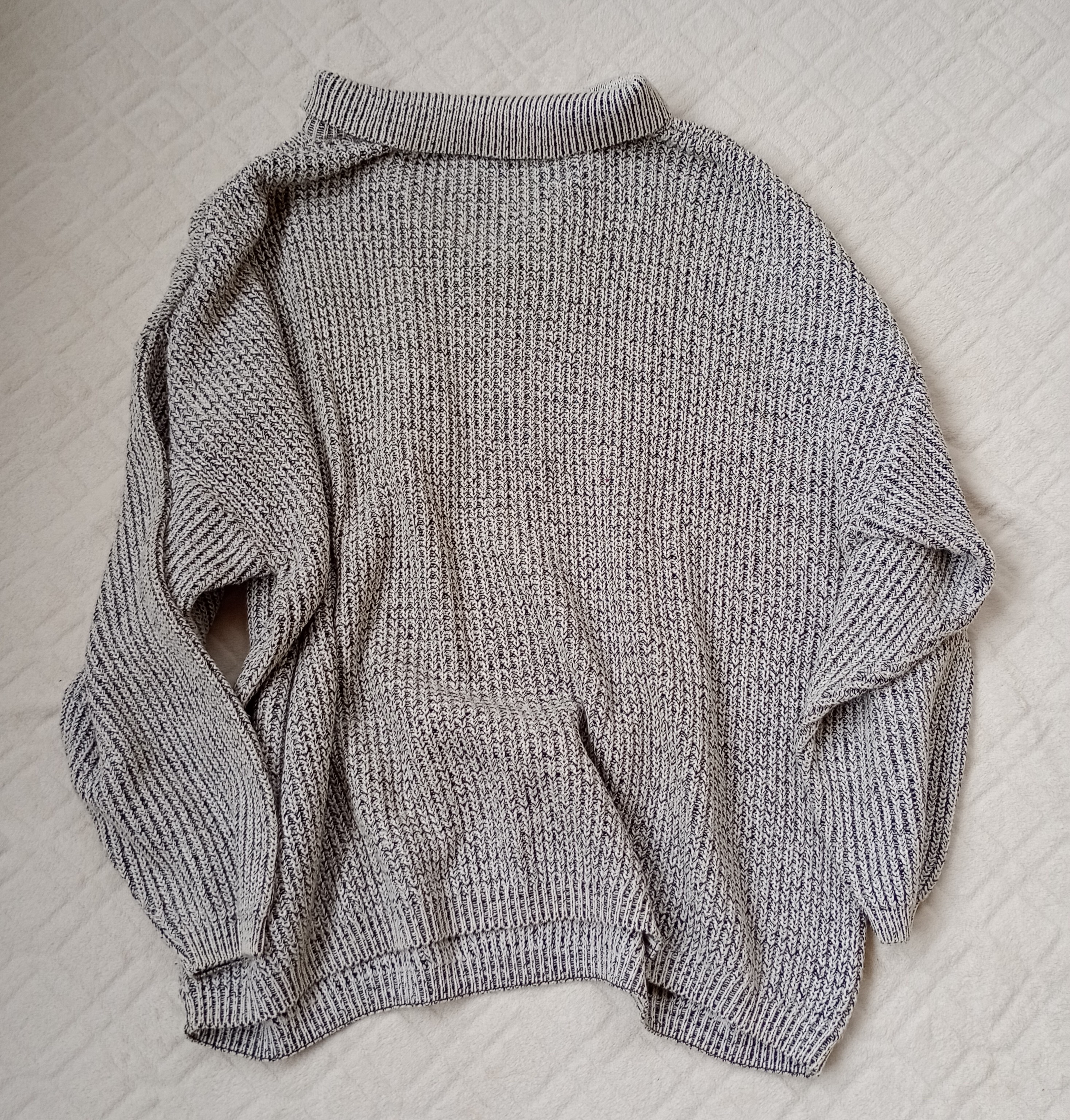 Pánský šedý svetr 