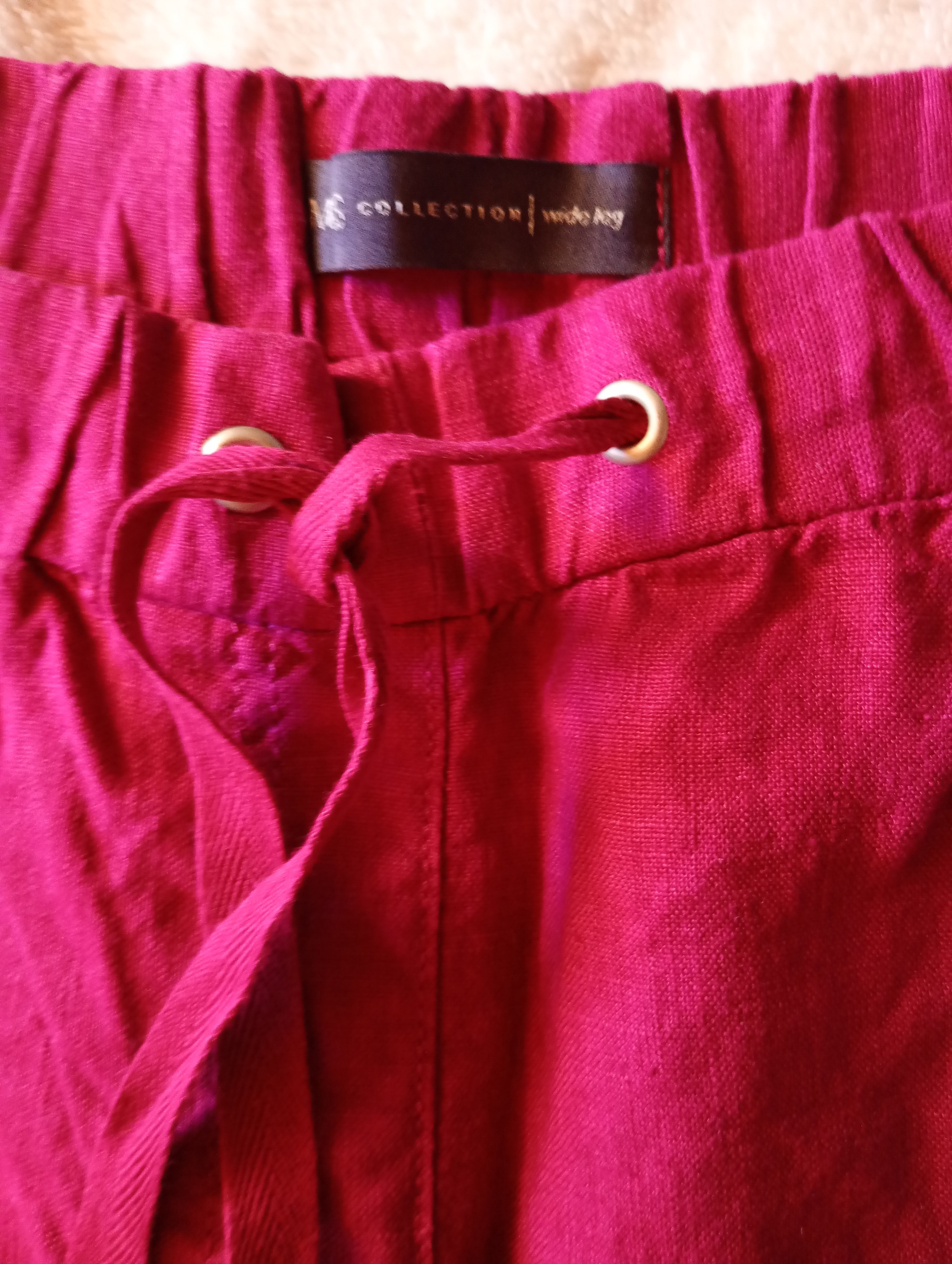 Dámské fialové kalhoty Marks & Spencer