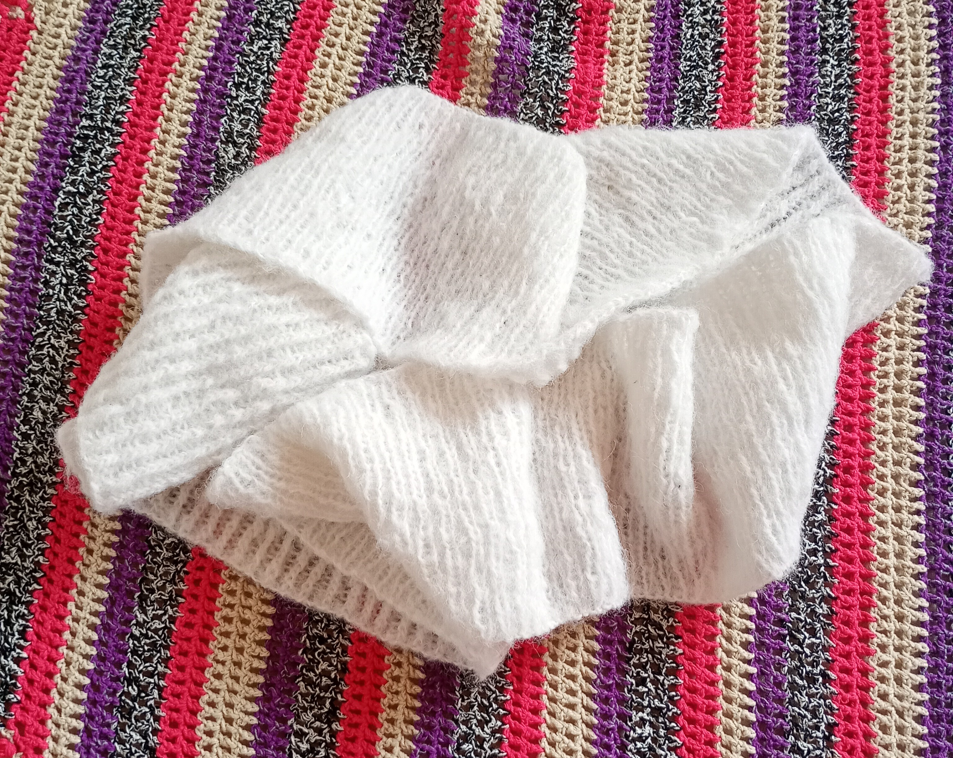 Dámský set šály a čepice 