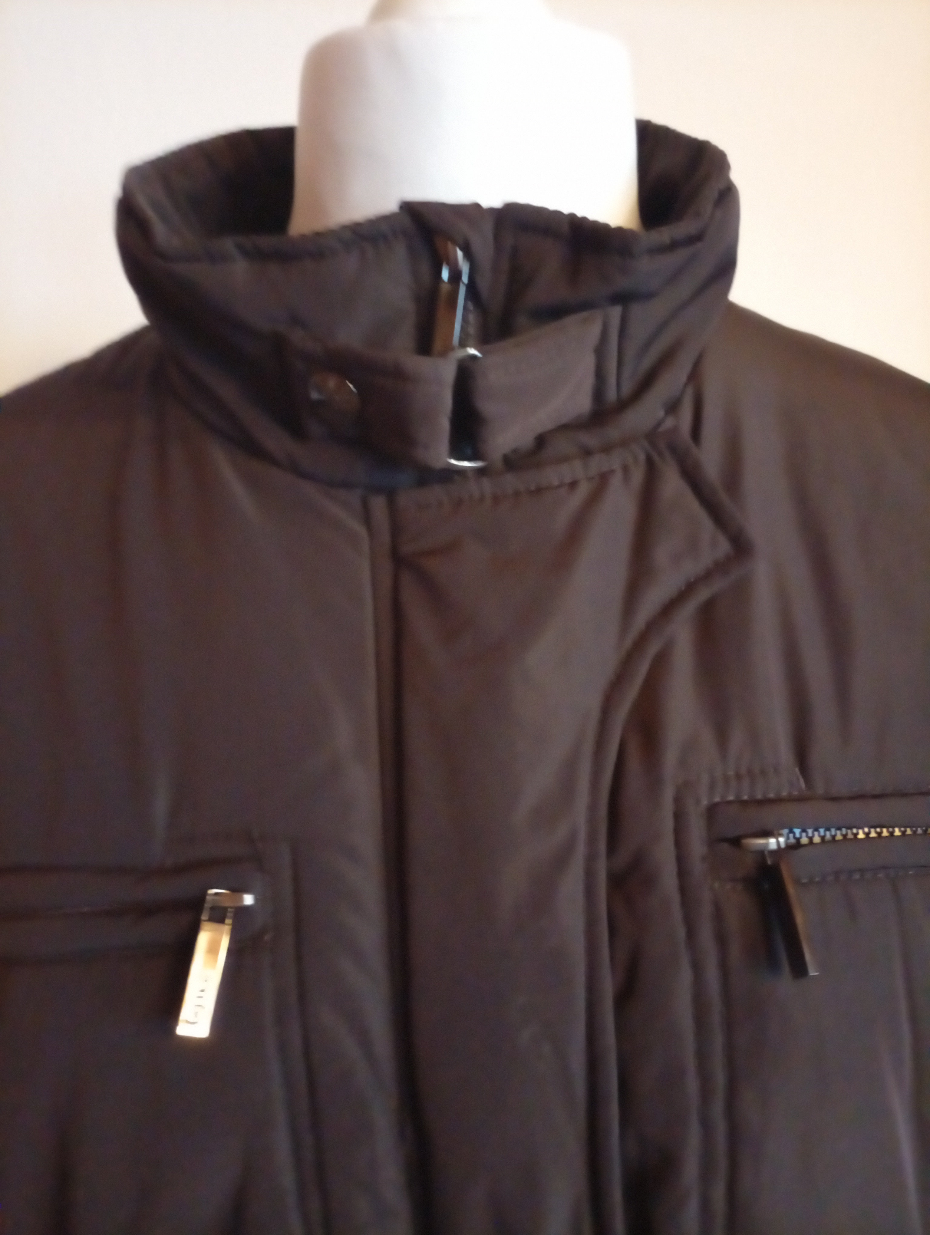 Zimní dámská hnědá bunda S'Oliver 