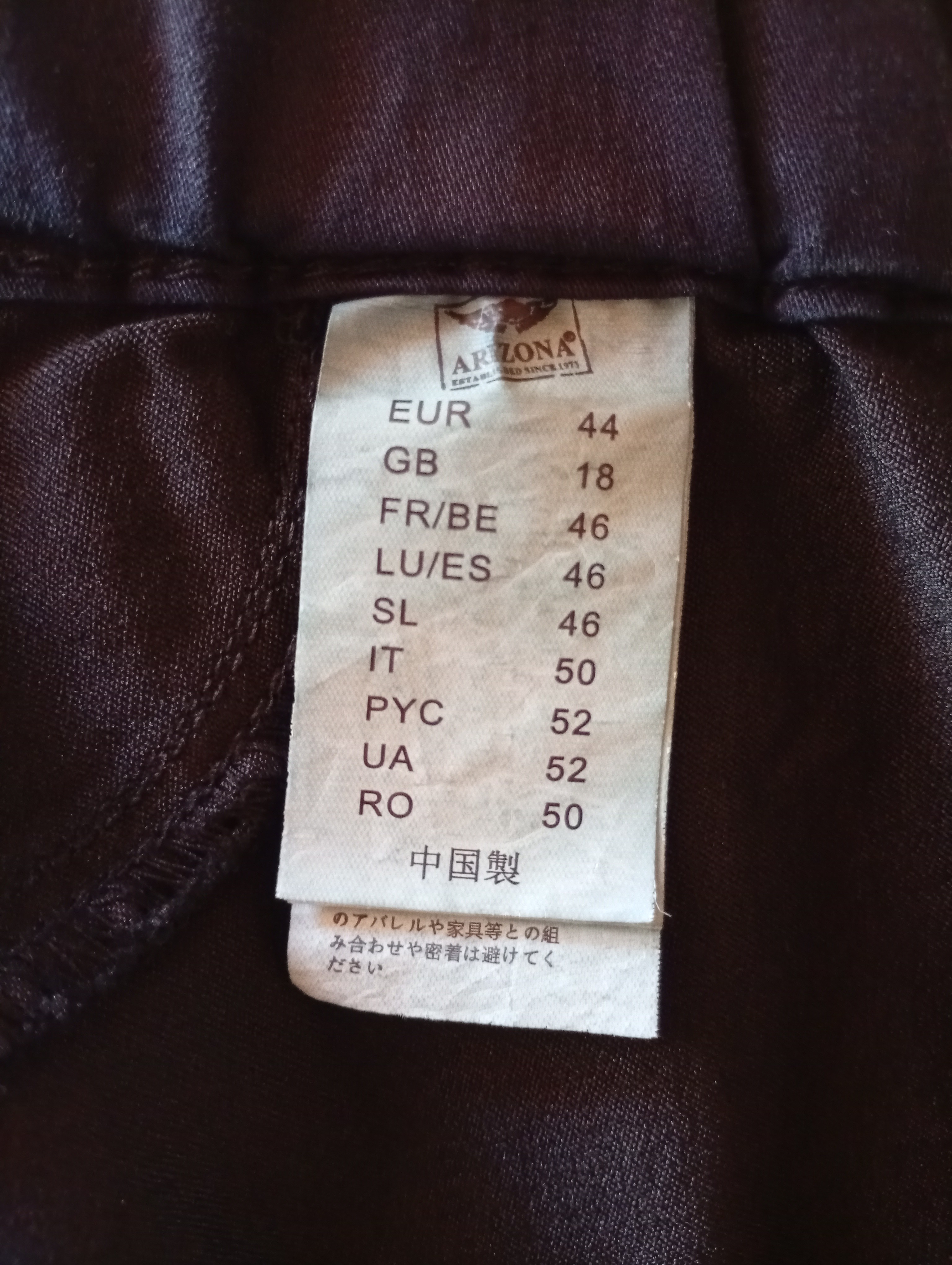 Dámské kalhoty Arizona 