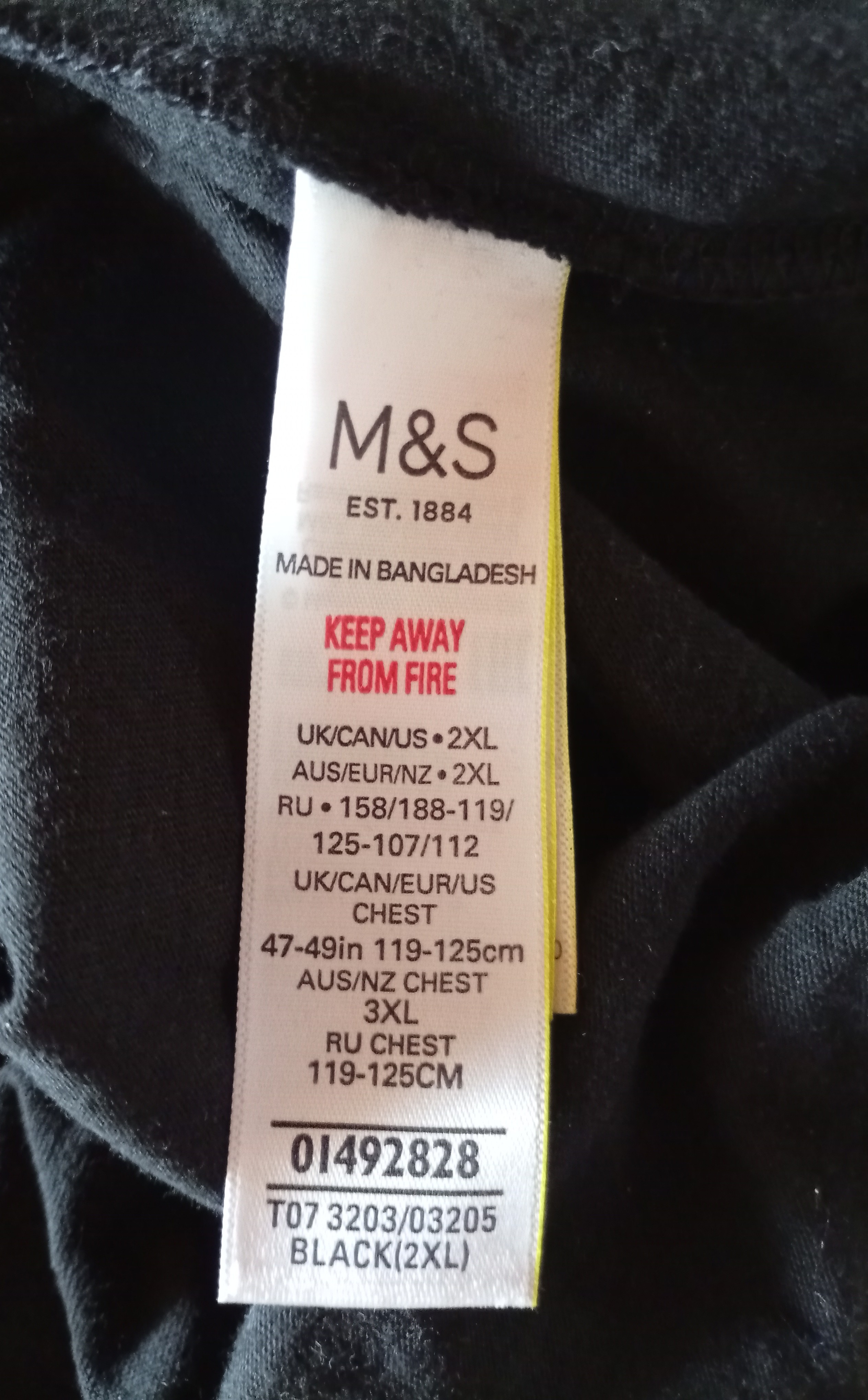 Tričko se Santa Clausem M&S