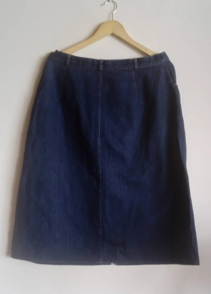 Modrá džínová sukně Marks & Spencer 