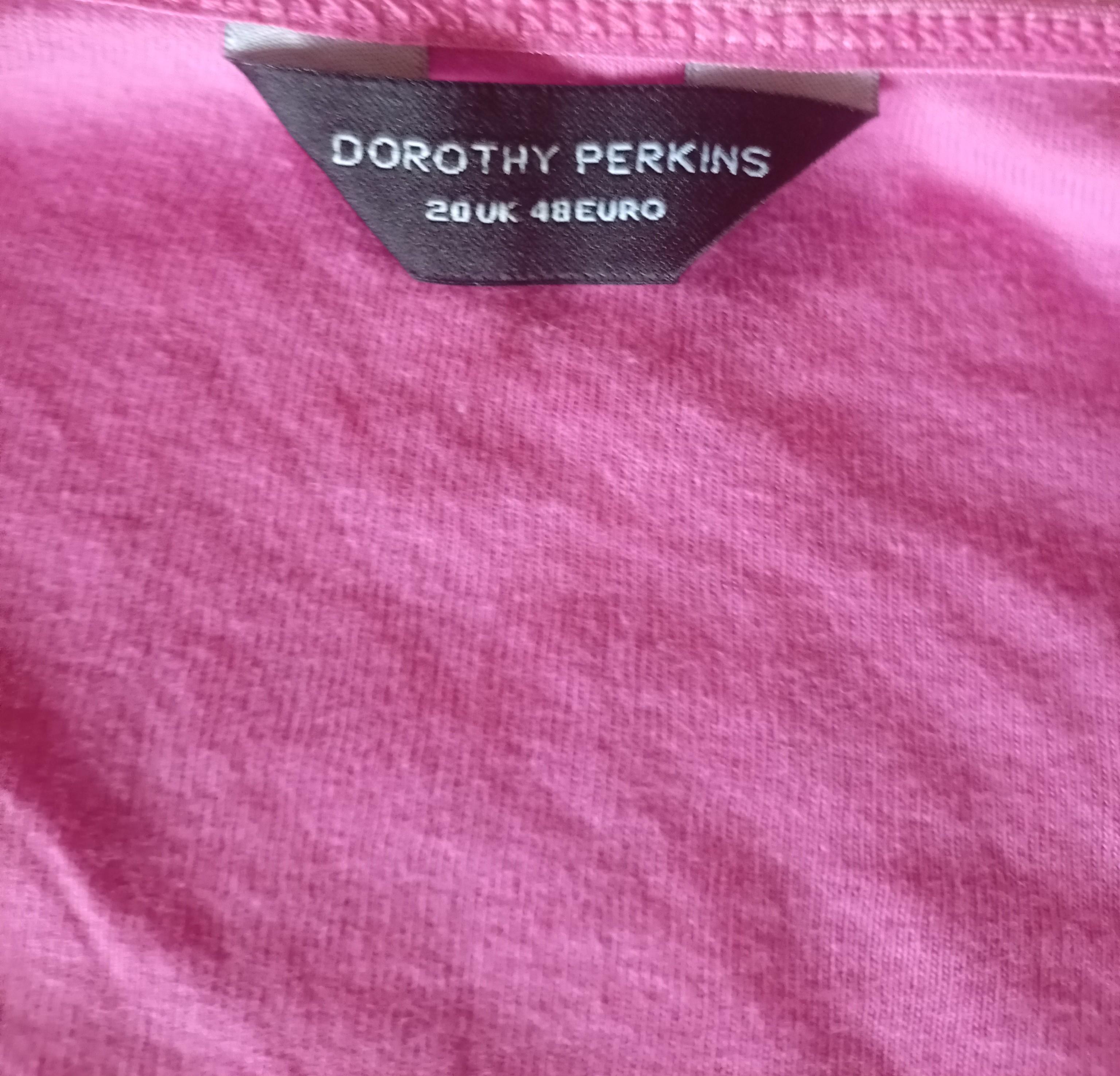 Růžové tílko Dorothy Perkins