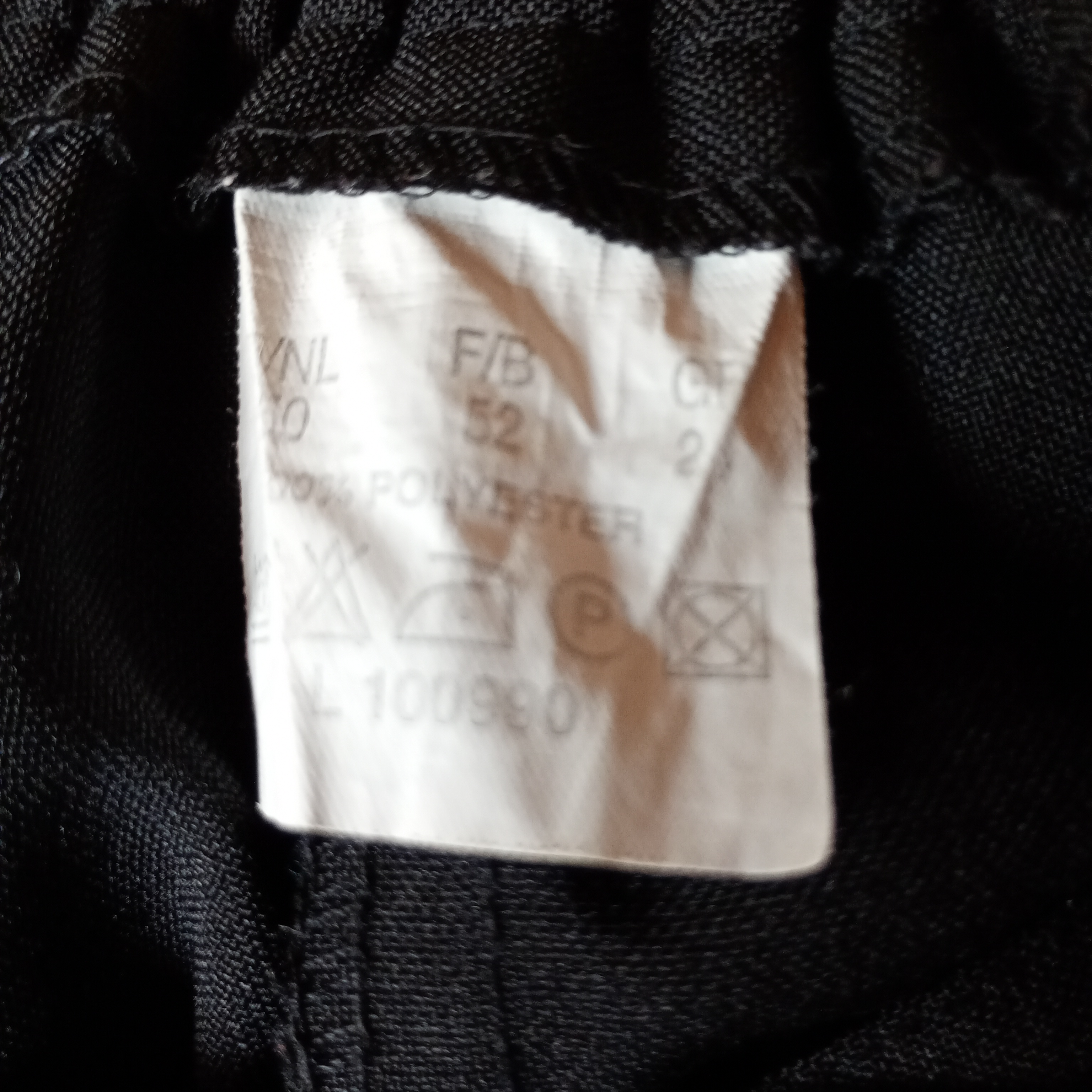 Dámské černé kalhoty 