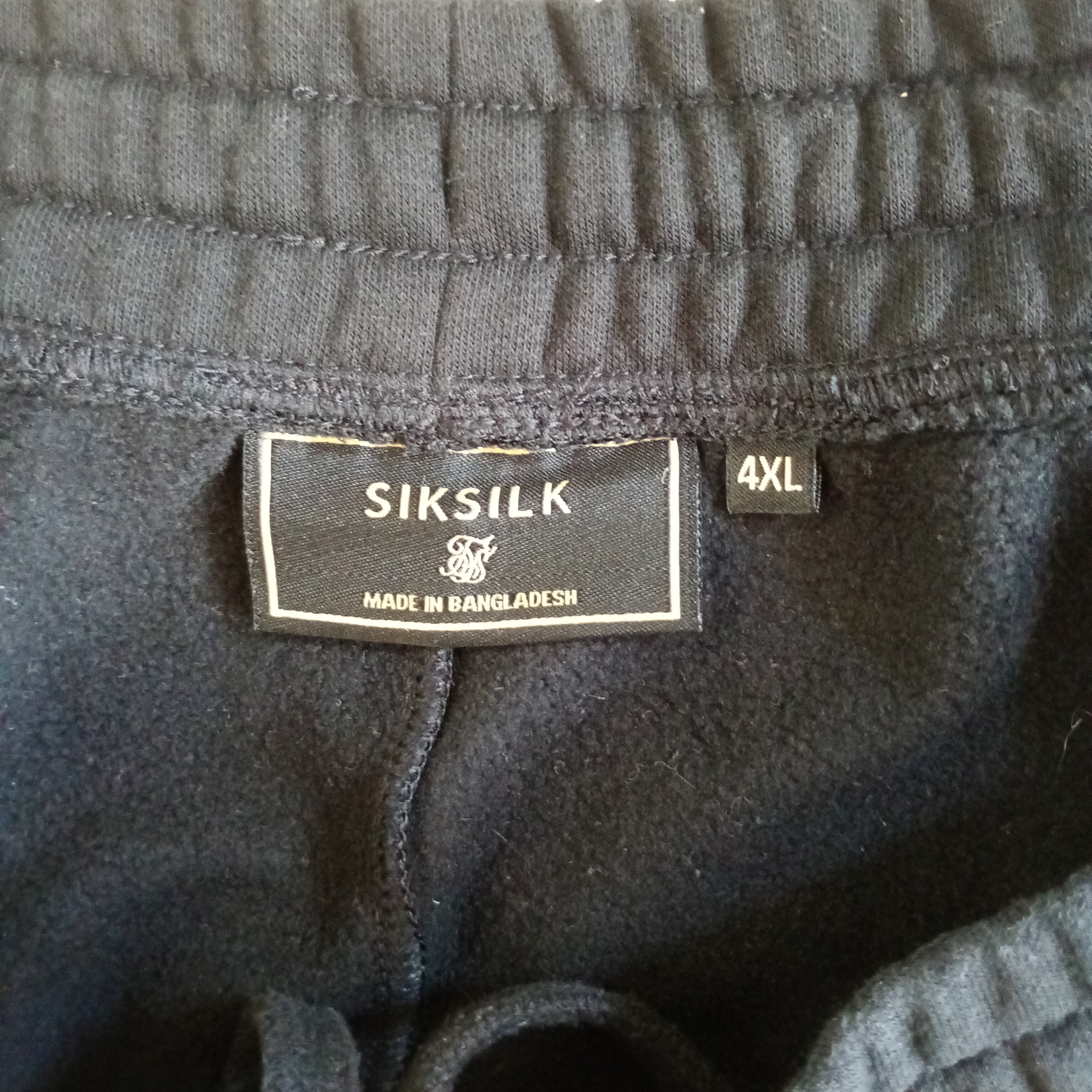 Pánské černé tepláky Silksilk