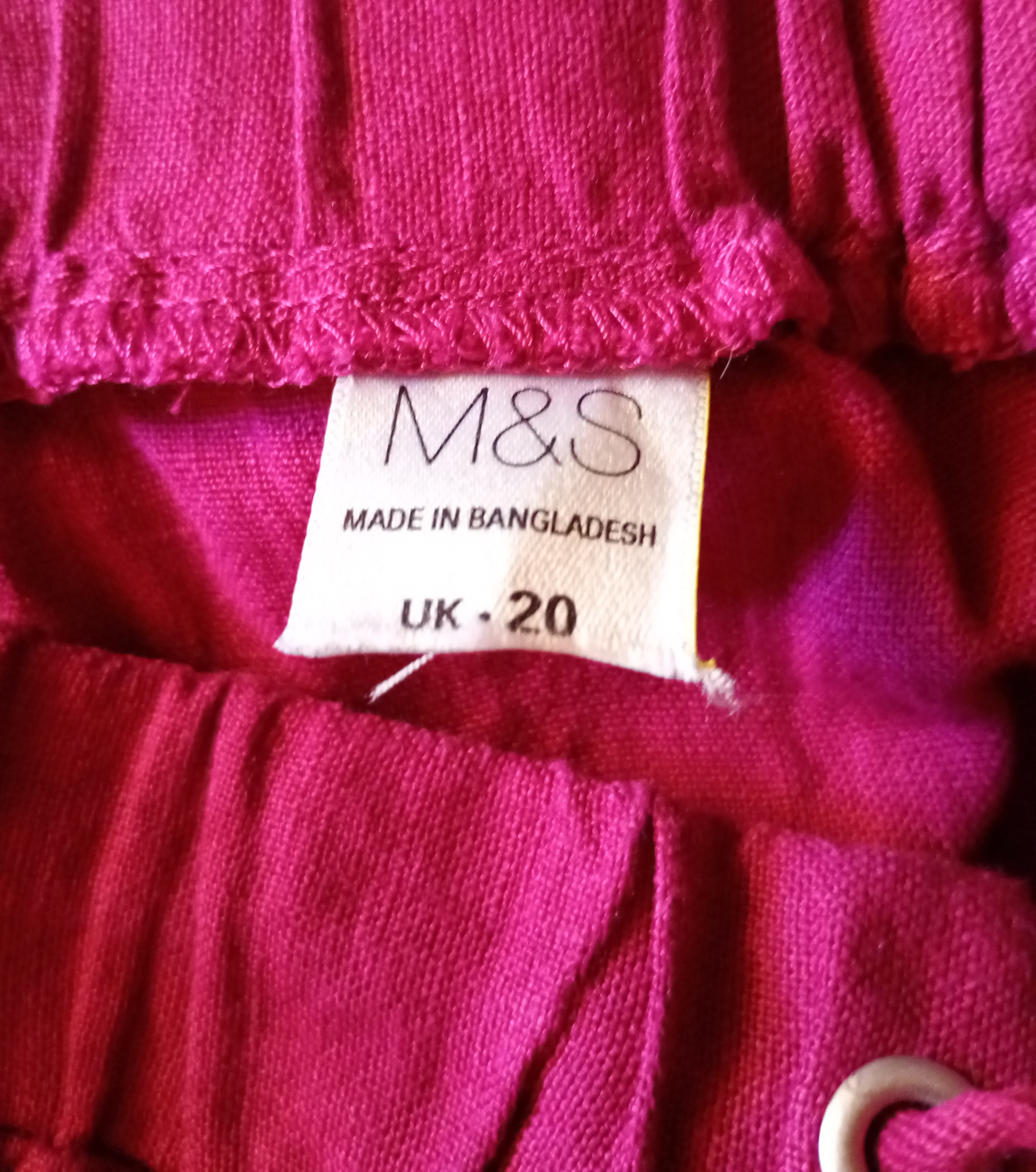 Dámské fialové kalhoty Marks & Spencer