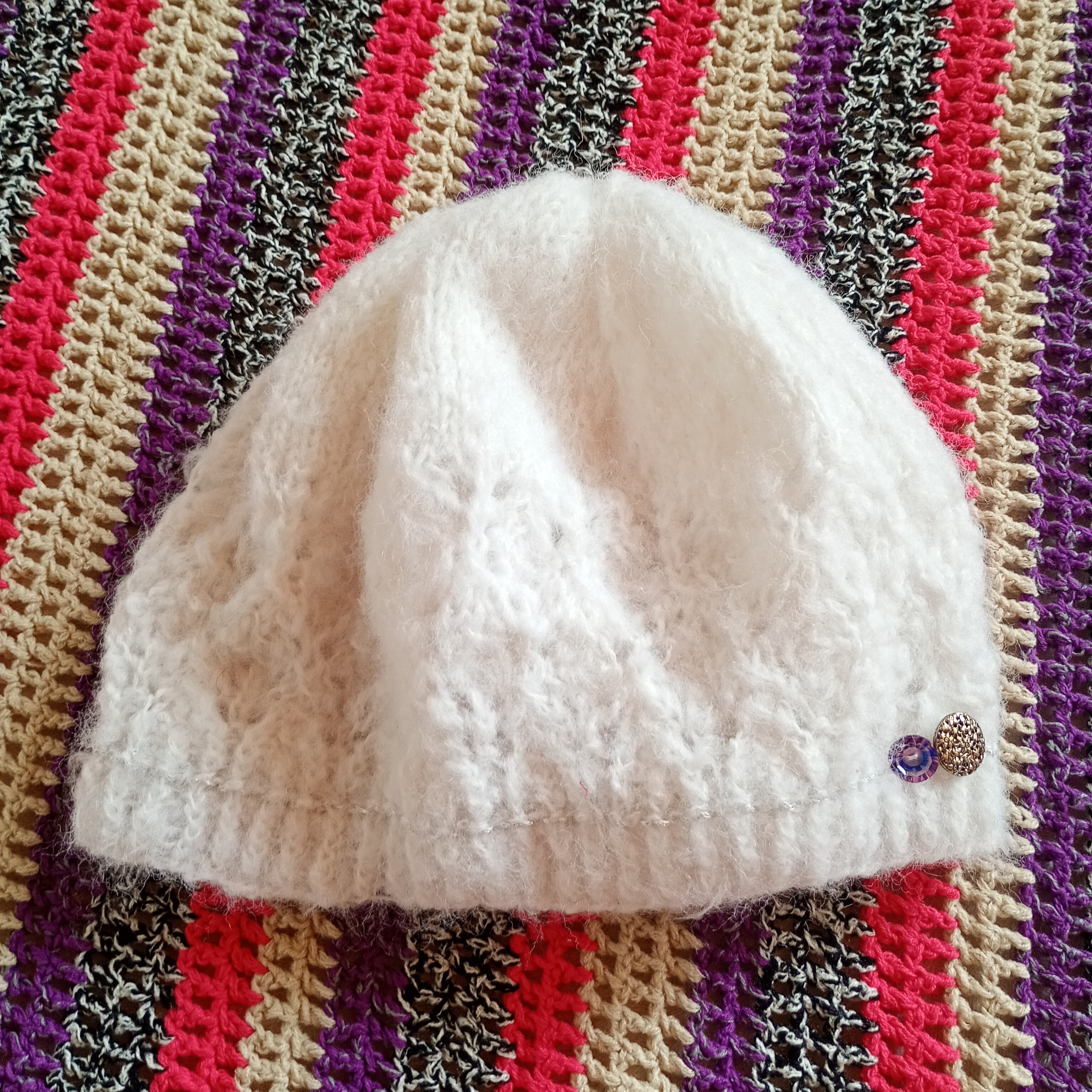 Dámský set šály a čepice 