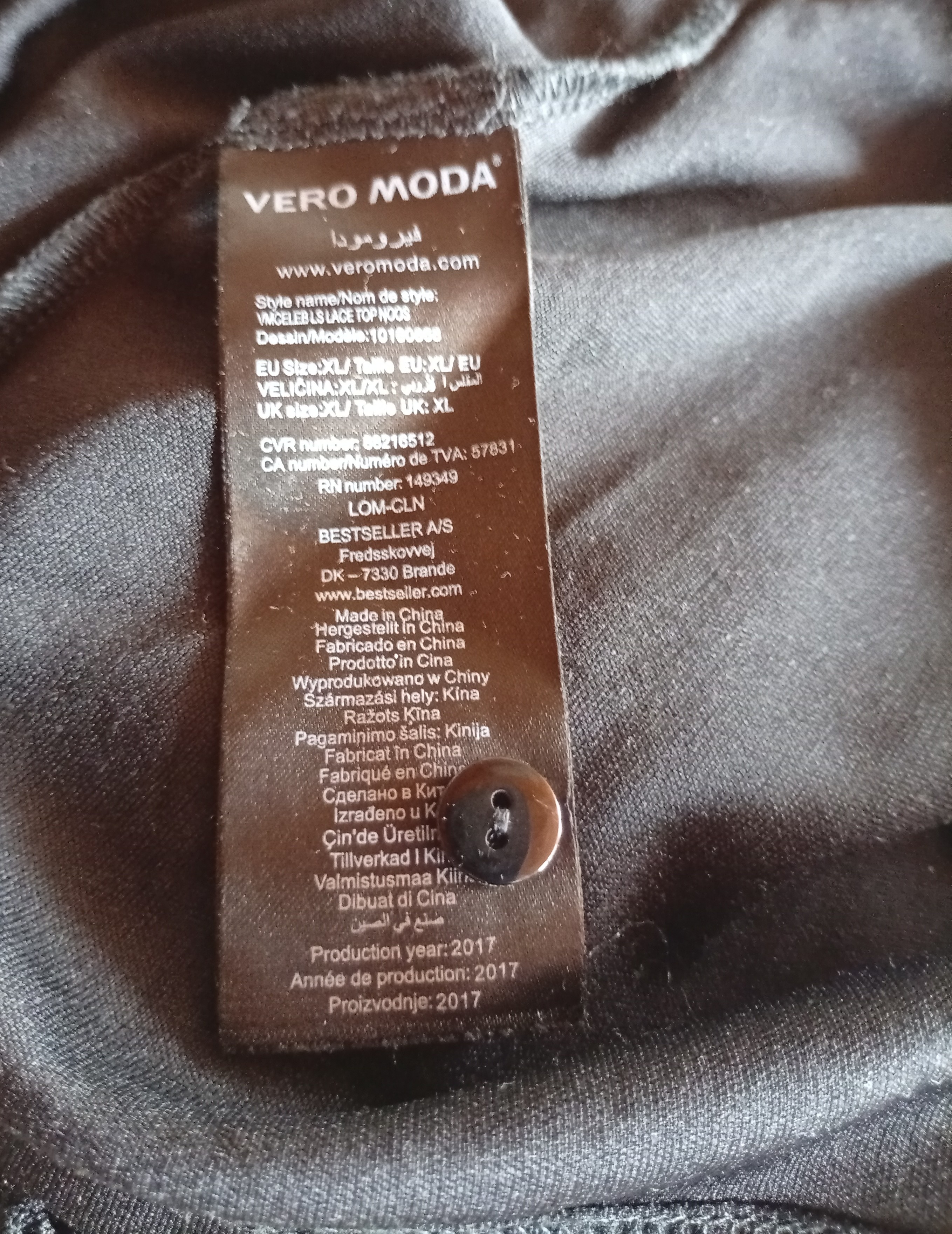 Krajková halenka Vero moda
