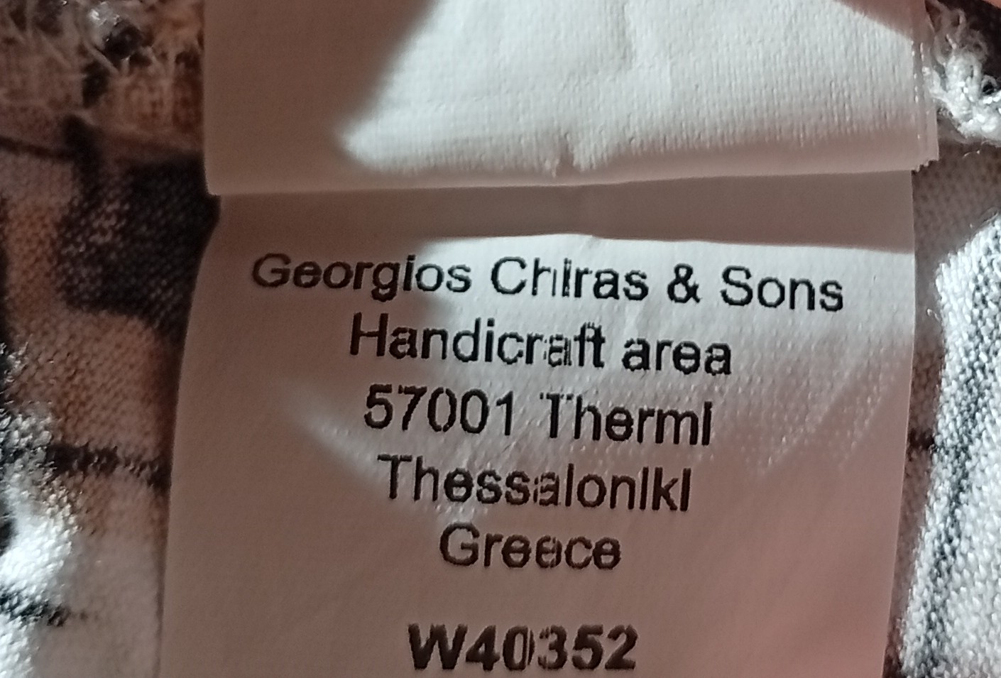 Halenka Georglos chiras& son