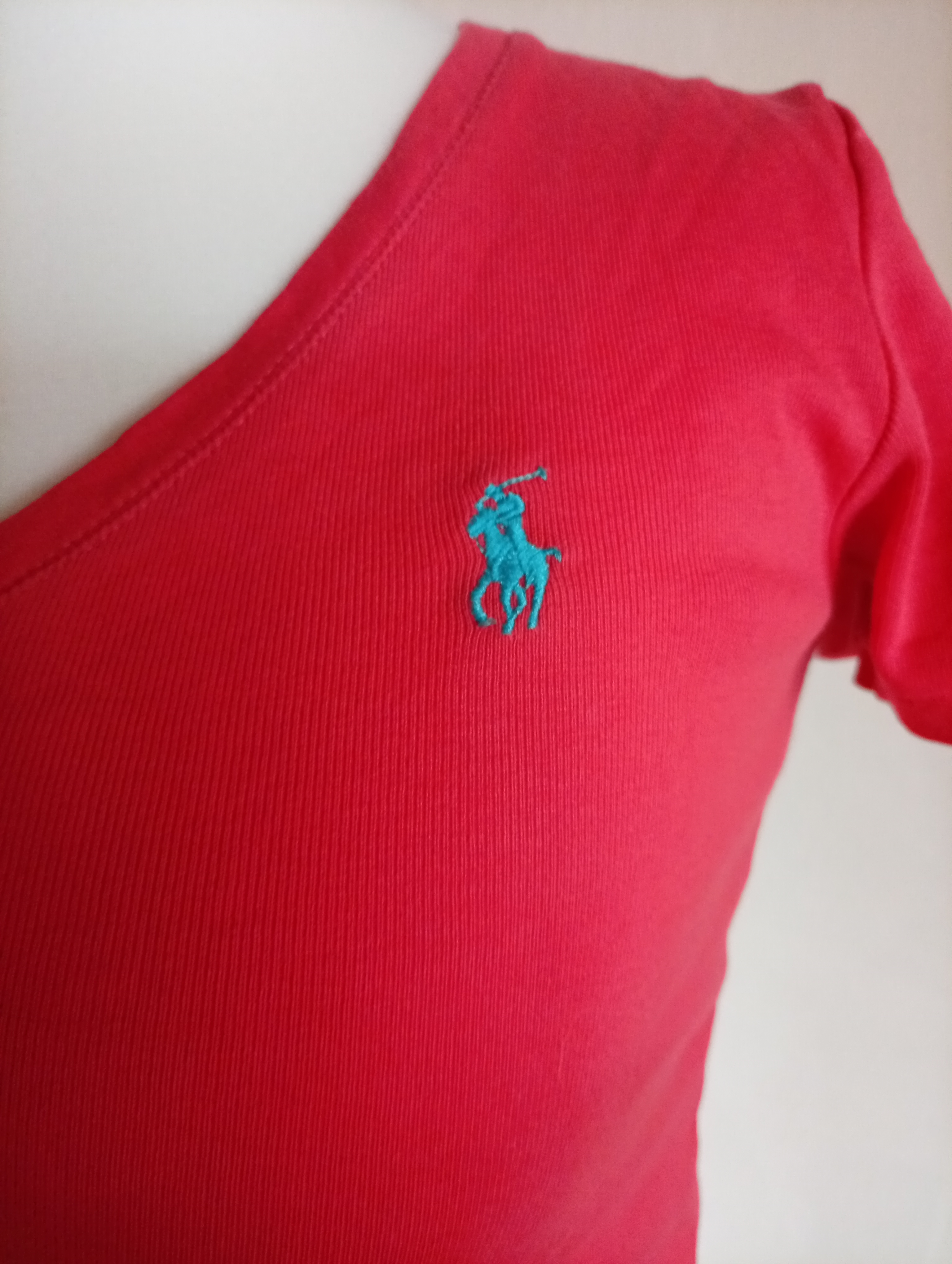 Růžové tričko Ralph Lauren