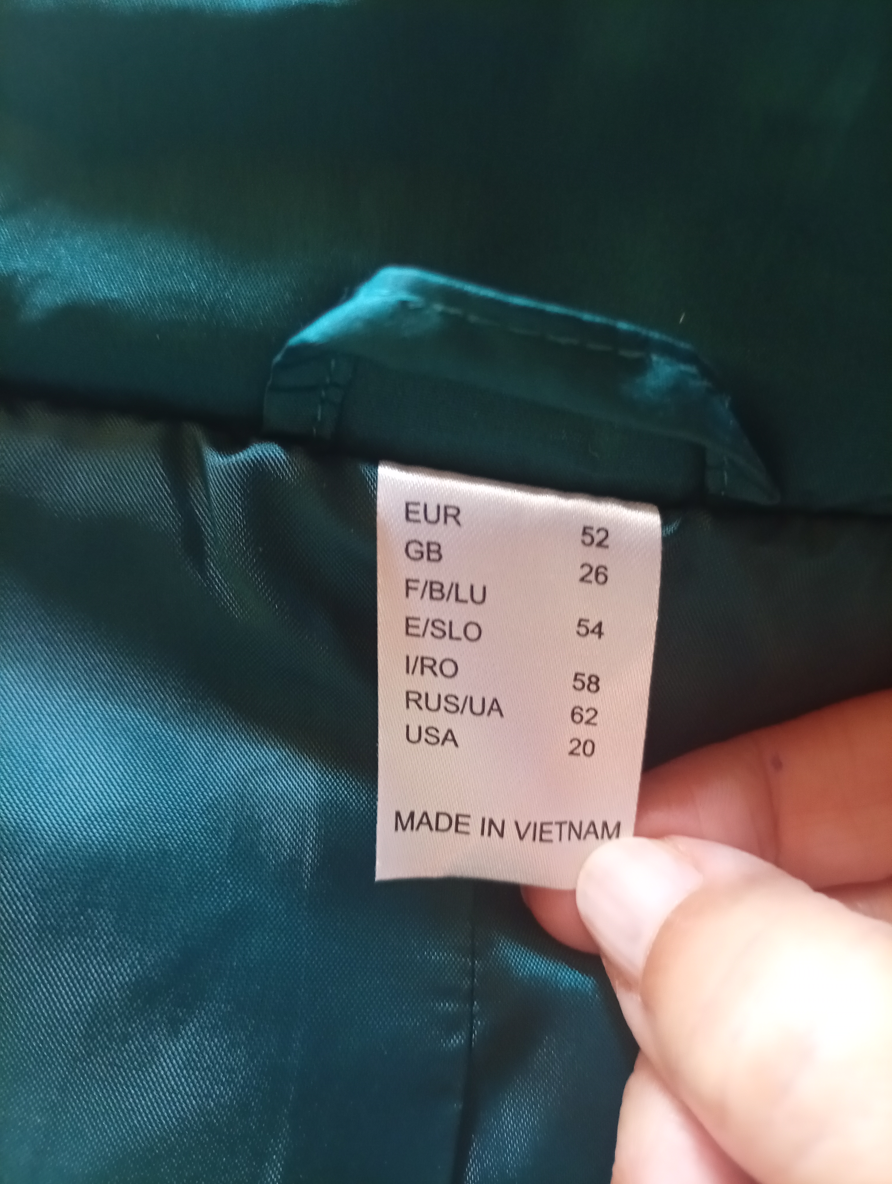 Zimní tyrkysová bunda Otto