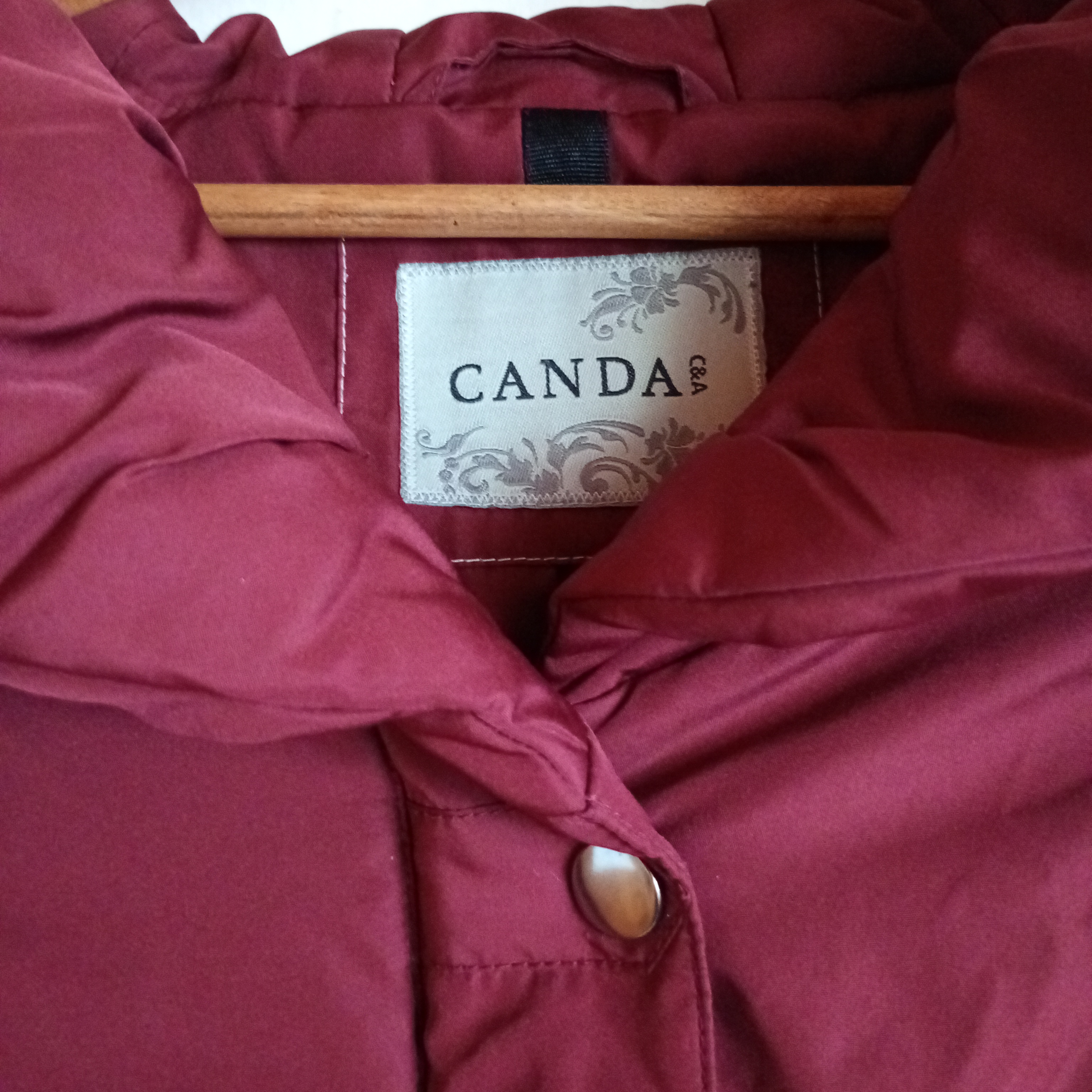 Zimní fialová bunda C&A