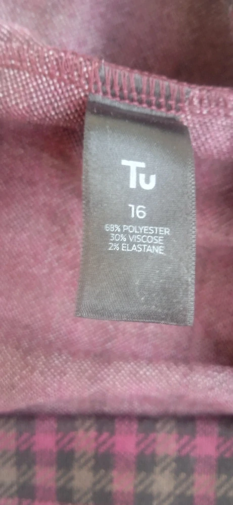 Dámská kostkovaná sukně TU