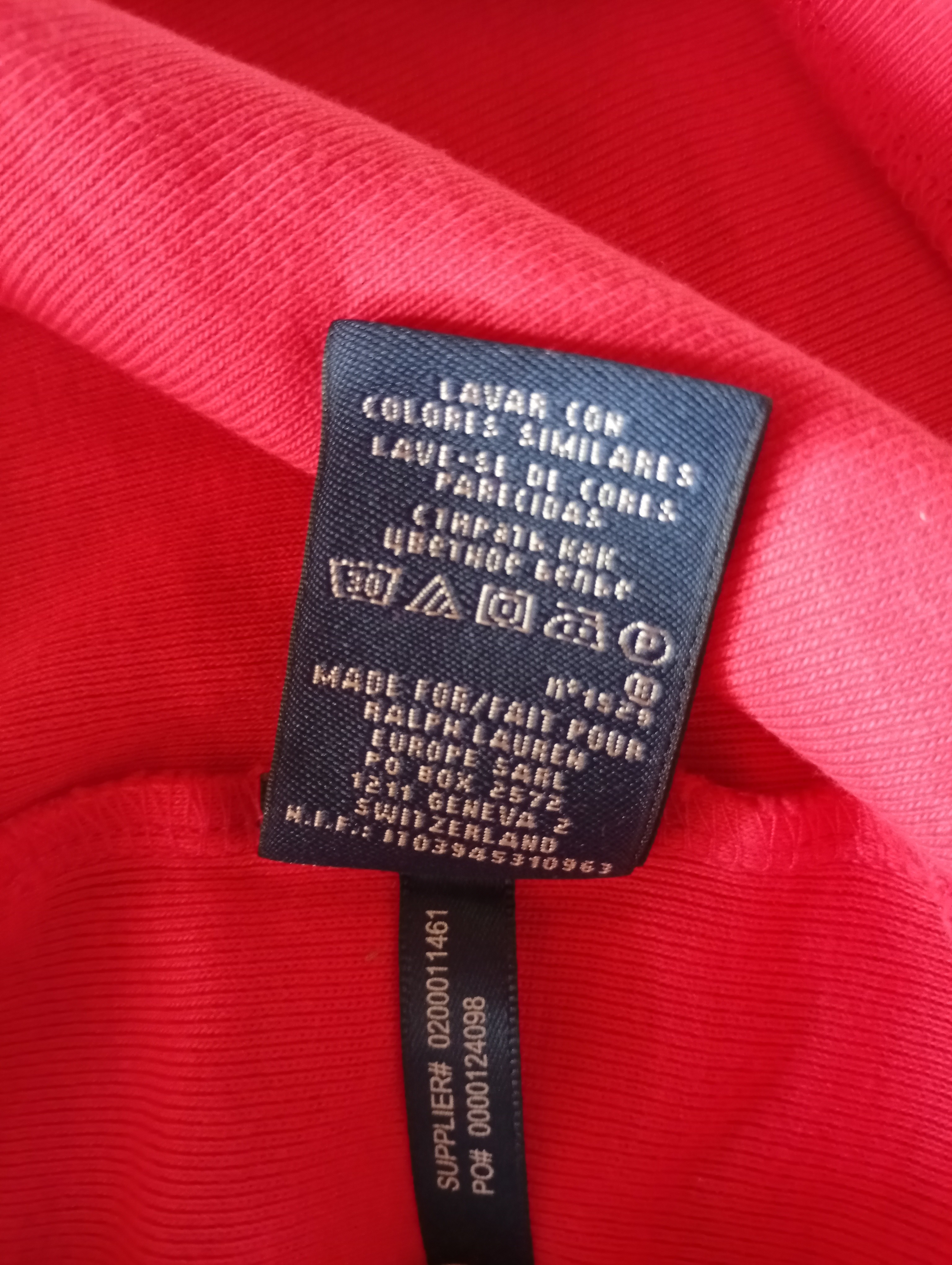 Růžové tričko Ralph Lauren