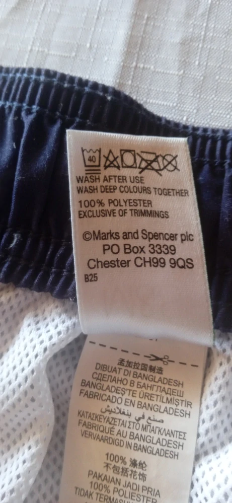 Pánské modré plavky M&S