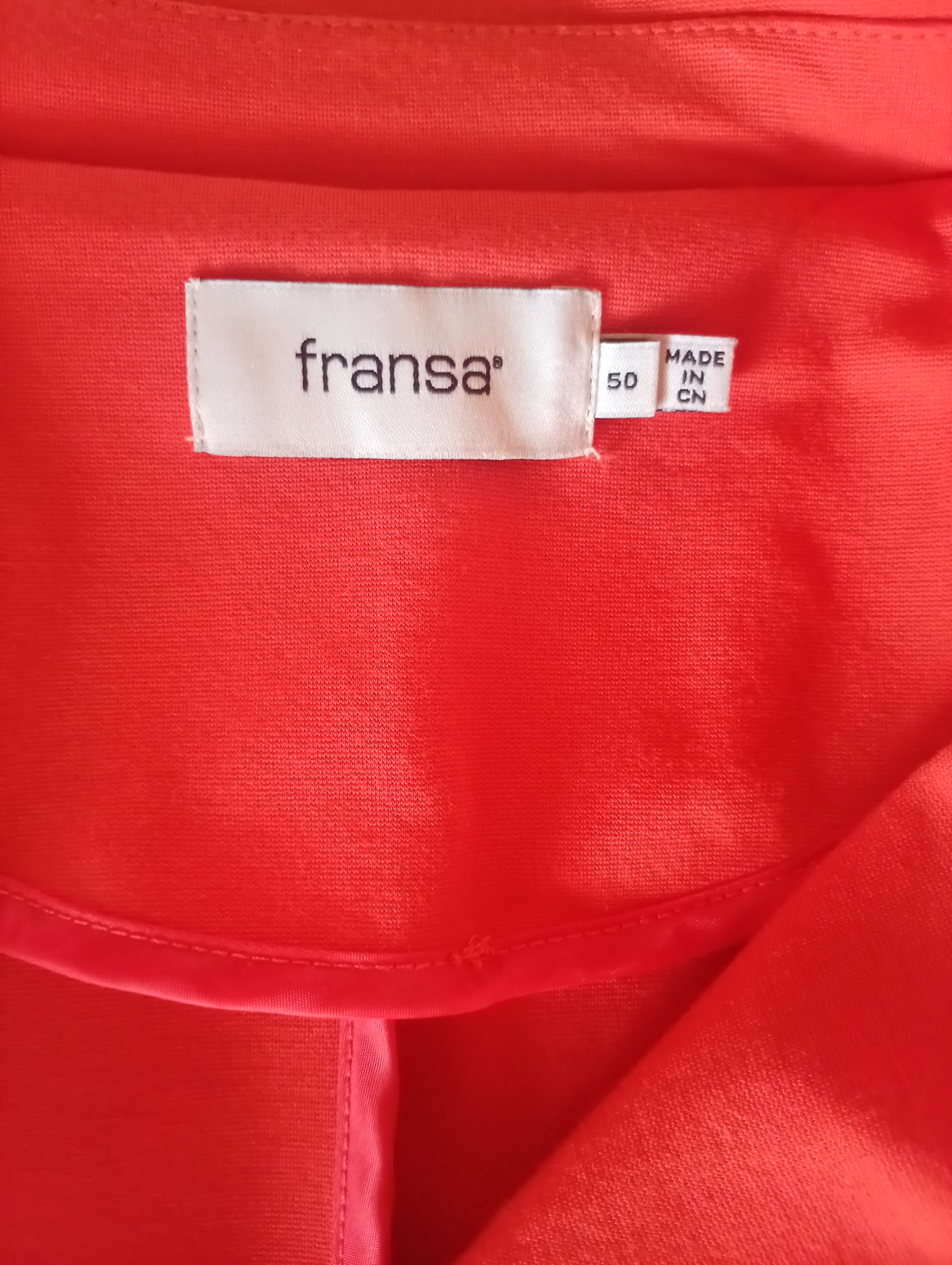Oranžový kabátek FRANSA