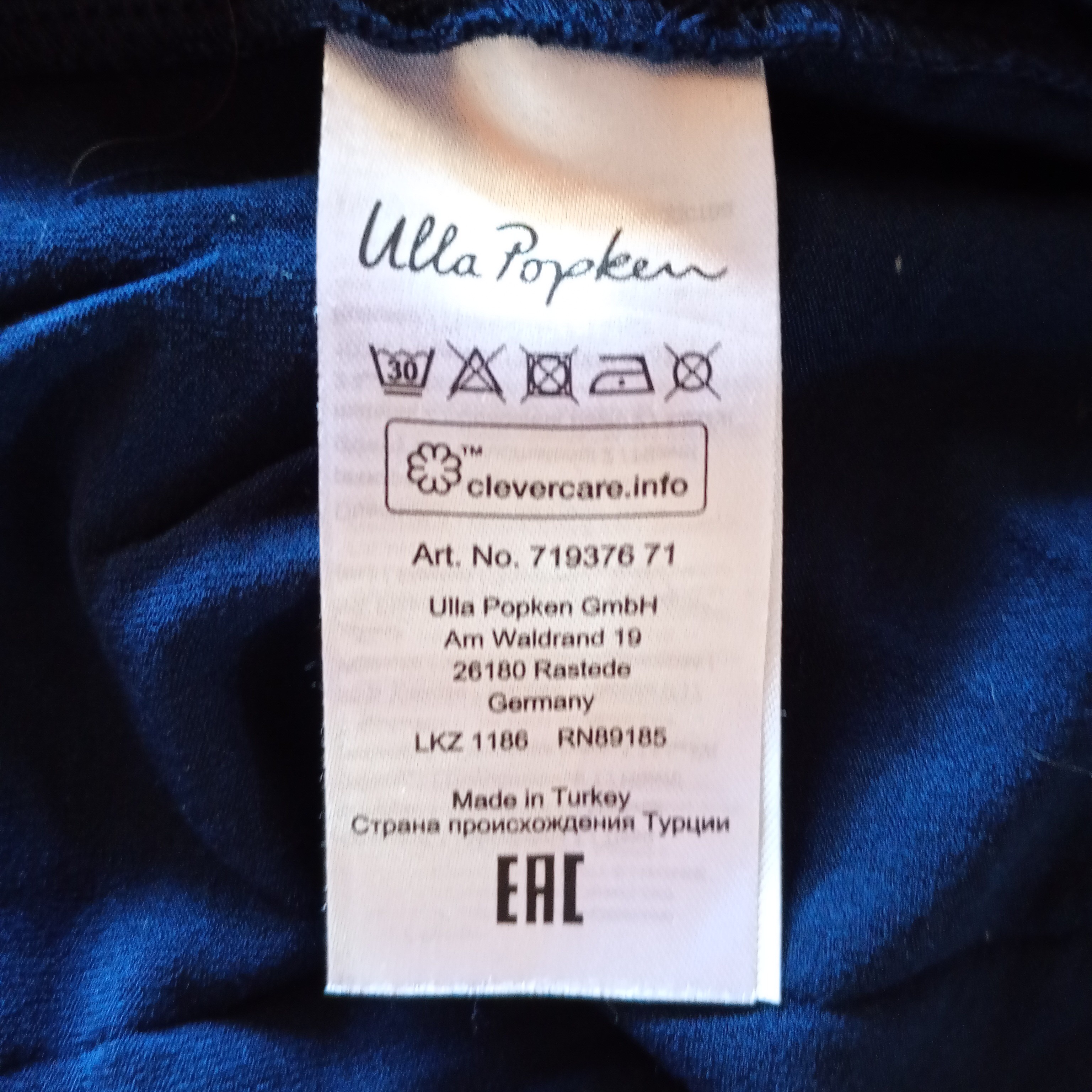 Elegantní halenka s kamínky Ulla Popken 