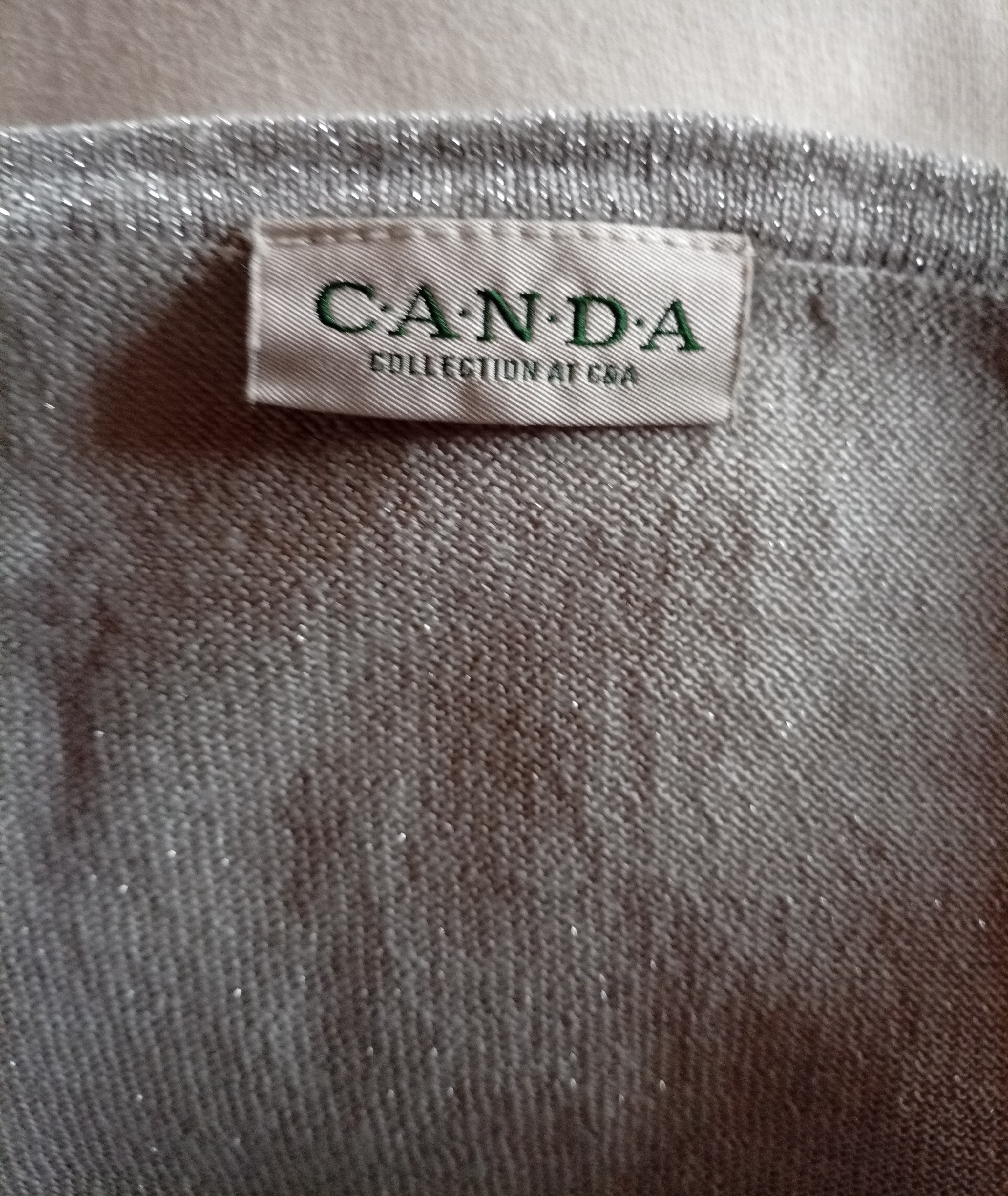 Stříbrná halenka Canda 