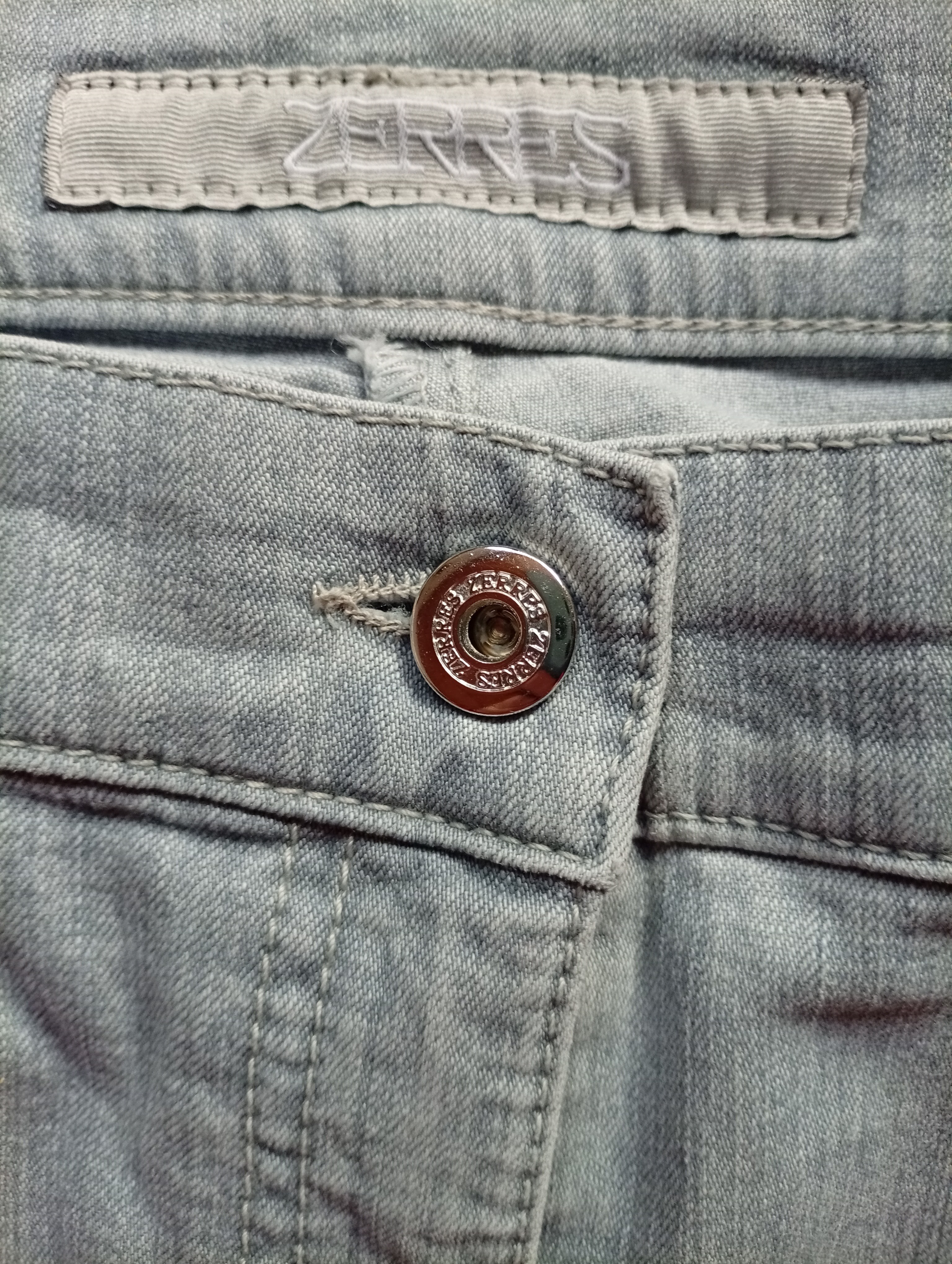 Světle modré džíny ZERRES 