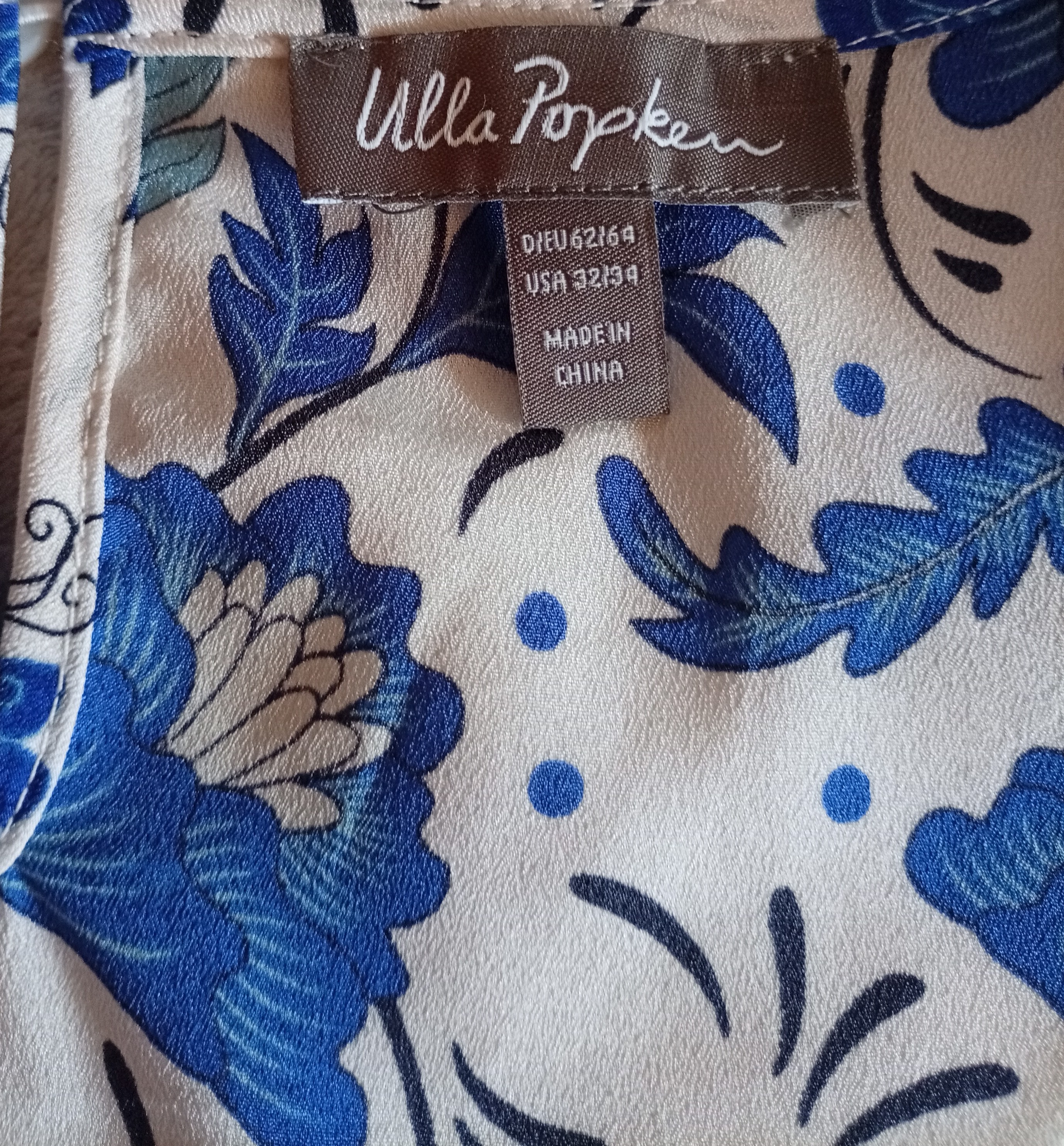 Květovaná halenka Ulla Popken 