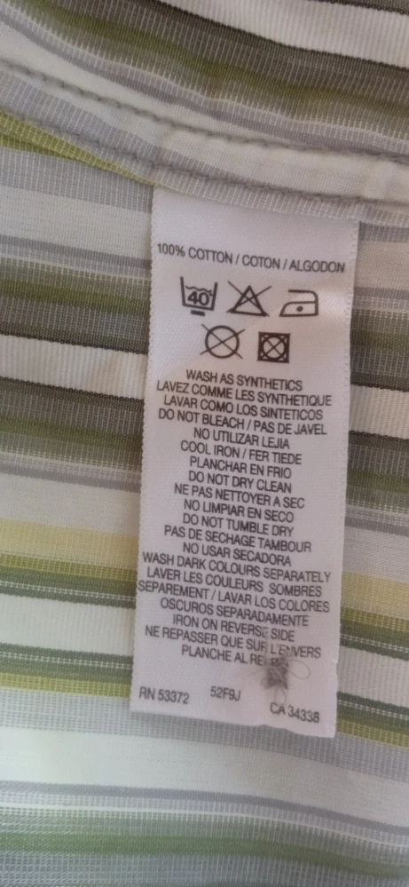 Pánská proužkovaná košile French Conection