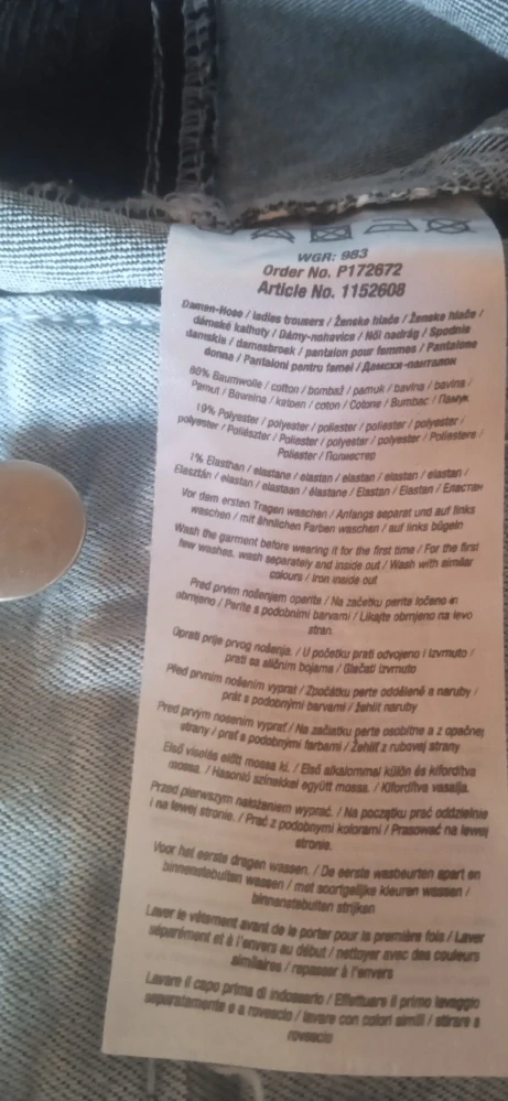 Světlé džegíny JANINA