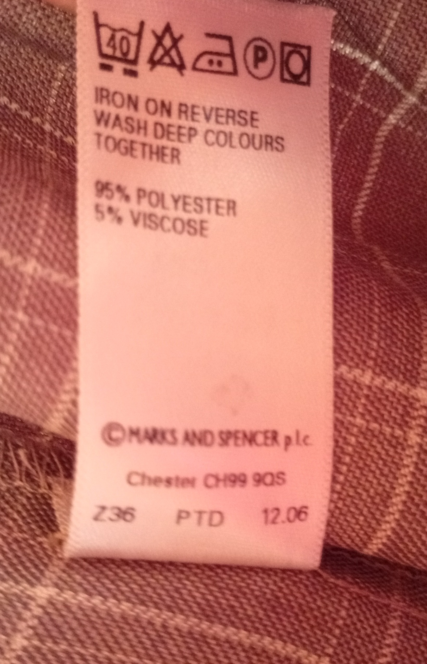 Společenské světle hnědé kalhoty M&S