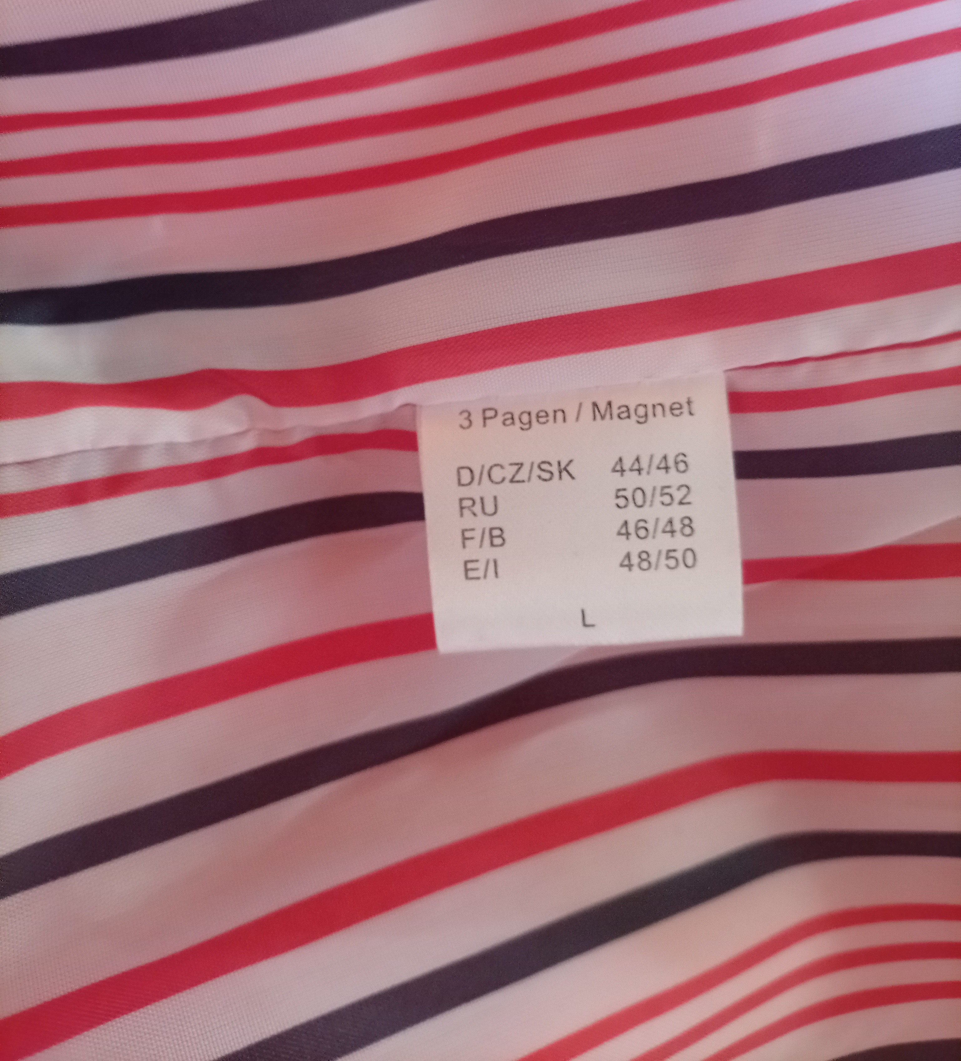 Dámská červená větrovka Magnet