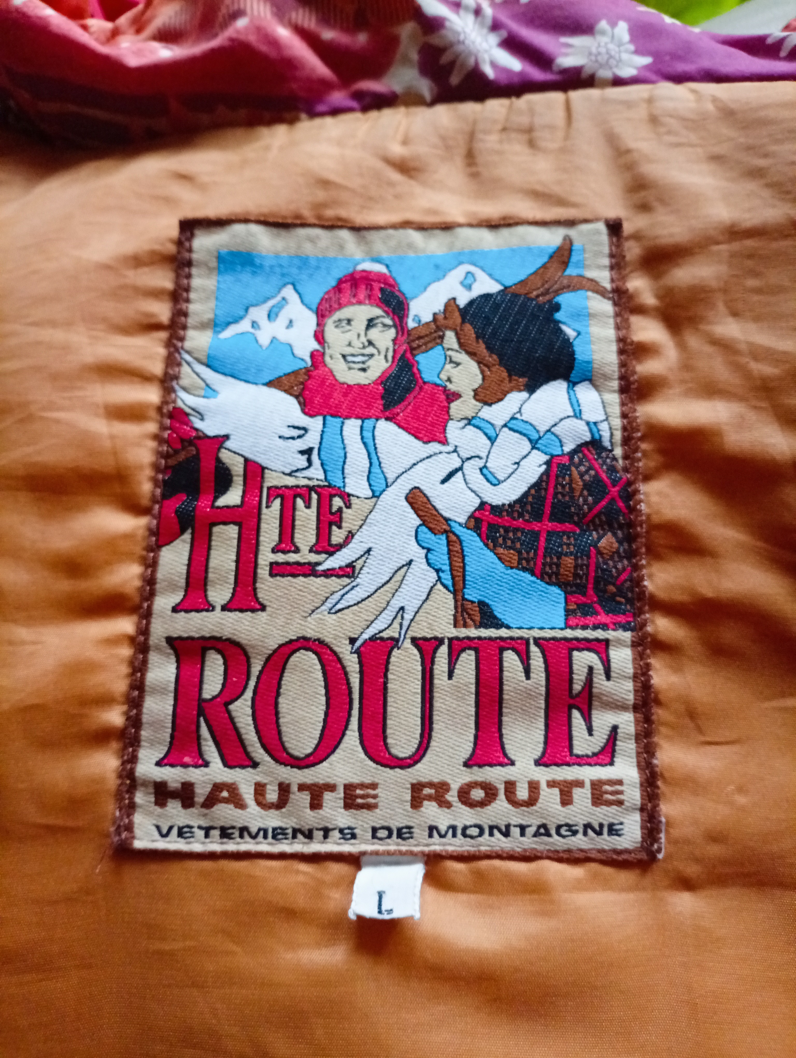 Zimní retro bunda Haute route