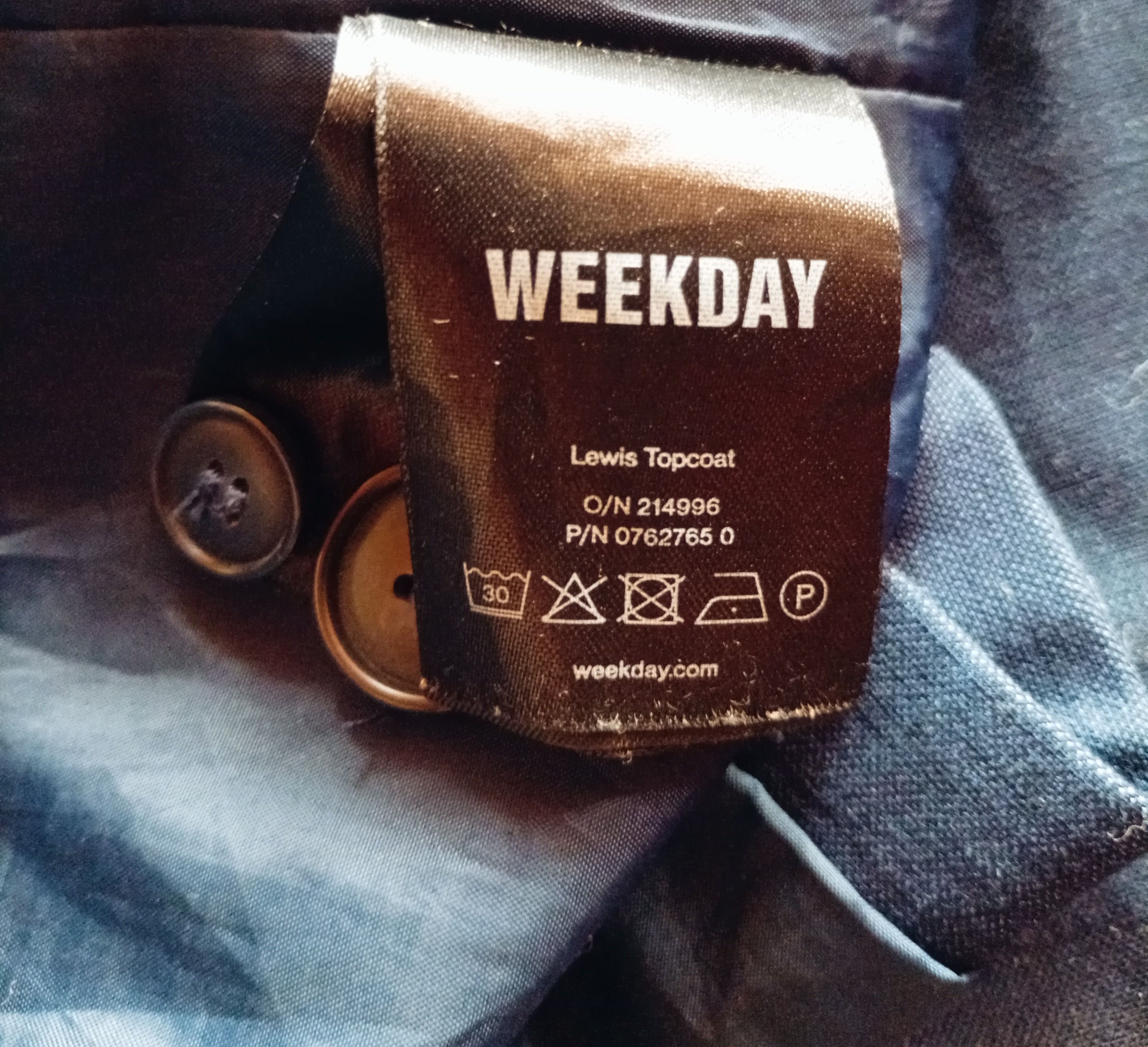 Kabát Weekday 