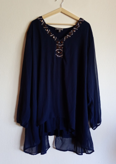 Elegantní halenka s kamínky Ulla Popken 