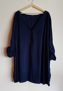 Tmavě modrá halenka Bonprix 