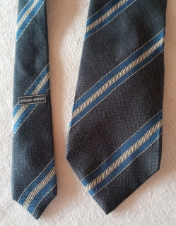 Pánská proužkovaná kravata Giorgio Armani 