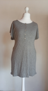 Šedé šaty Pretty secret 