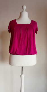 Tmavě růžové tričko Laura Ashley 