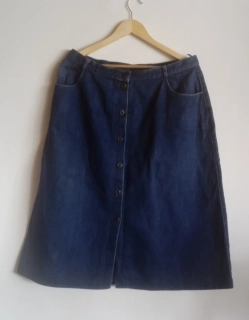 Modrá džínová sukně Marks & Spencer 